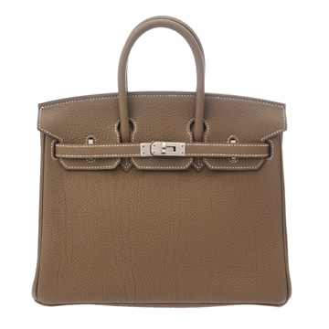 エルメス バーキン 25 エトゥープ トゴ レディース バッグ 【bag】