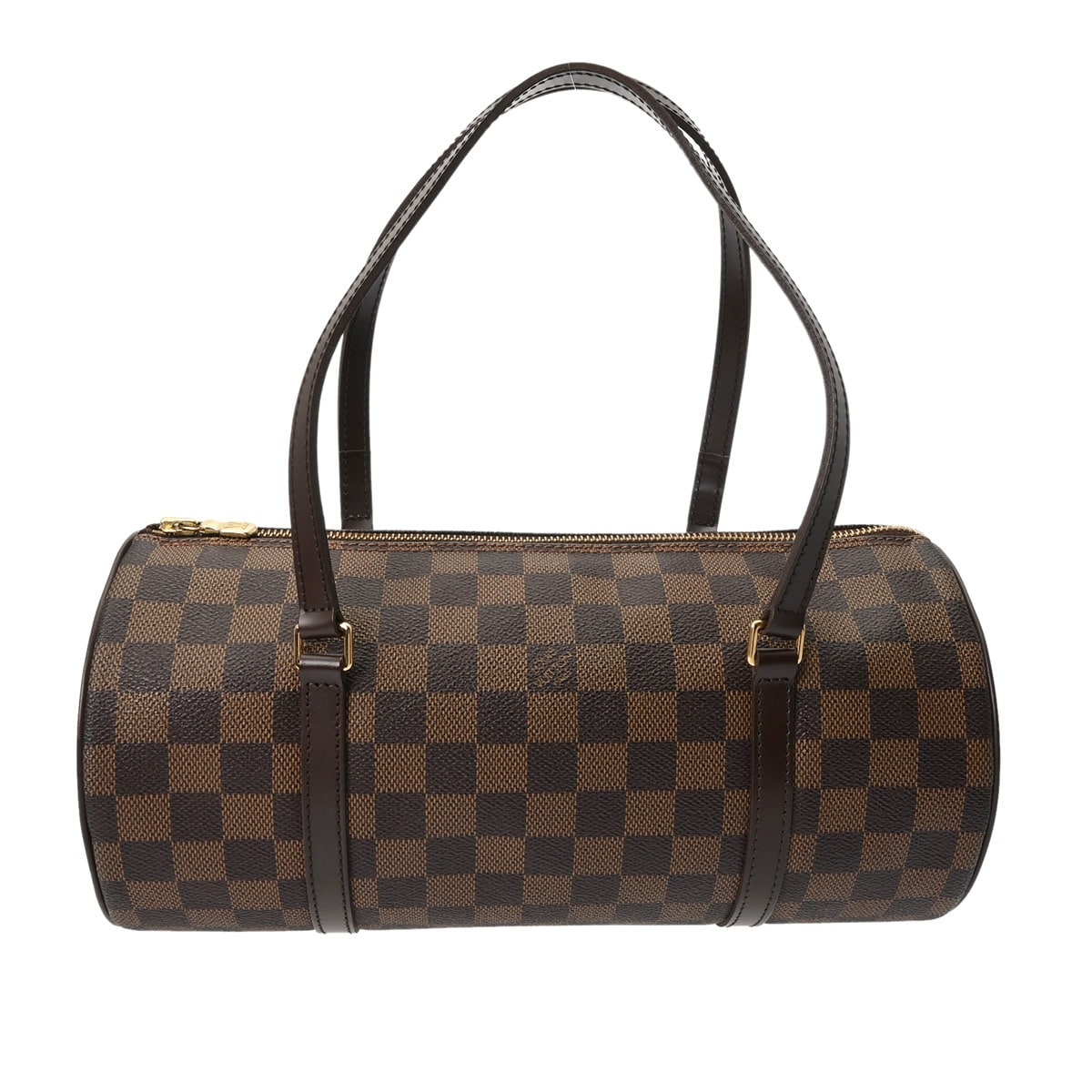 ルイヴィトン ダミエ パピヨン GM ブラウン/レッド N51303 ダミエキャンバス レディース バッグ 【bag】