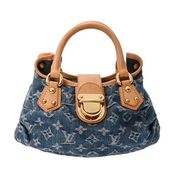 ルイヴィトン モノグラムデニム プリーティ ブルー M95020 デニム レディース バッグ 【bag】