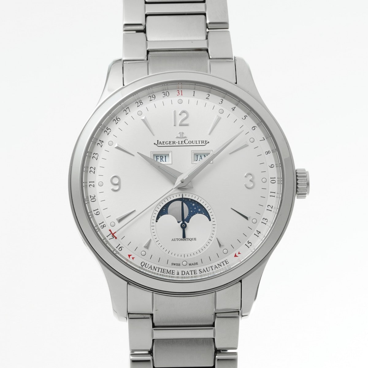 ジャガー・ルクルト マスター コントロール Q4148120 シルバーグレー メンズ 時計 【wristwatch】