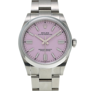 ロレックス オイスターパーペチュアル 41 134300 キャンディピンク メンズ 時計 【wristwatch】