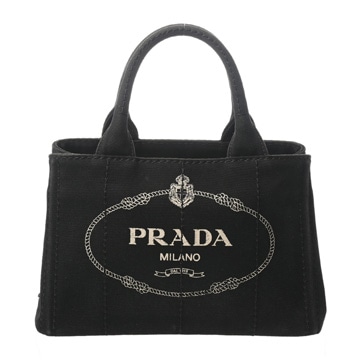 プラダ カナパ ミニ ブラック 1BG439 キャンバス レディース バッグ 【bag】