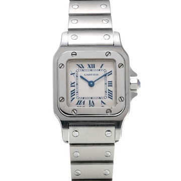 カルティエ サントスガルベ SM W20017D6 ホワイト レディース 時計 【wristwatch】