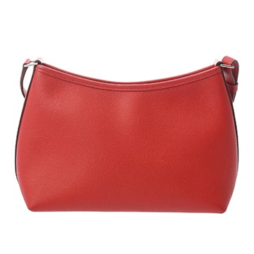 エルメス ベルランゴ 23 バーミリオンレッド ヴォーエプソン ユニセックス バッグ 【bag】