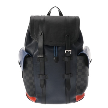 ルイヴィトン エピ クリストファー PM ネイビー/ブラック/他 M51457 エピレザー メンズ バッグ 【bag】