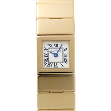 カルティエ タンクランゴ W15107K6 アイボリー レディース 時計 【wristwatch】
