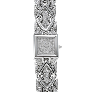 ブルガリ ミニトリカ ダイヤ文字盤 ダイヤブレスレット BJ07 ダイヤモンド レディース 時計 【wristwatch】