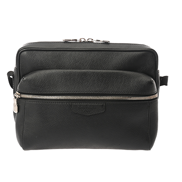 ルイヴィトン タイガ アウトドアメッセンジャー PM ノワール M33435 レザー メンズ バッグ 【bag】