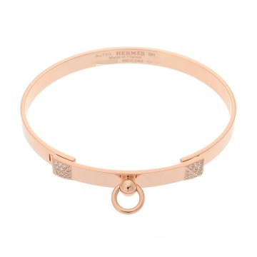 エルメス コリエドシアン バングル PM PG K18ピンクゴールド PG レディース ジュエリー 【jewelry】