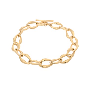 ティファニー ブレスレット K18イエローゴールド YG ユニセックス ジュエリー 【jewelry】