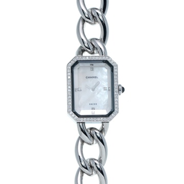 シャネル プルミエール H1063 ホワイトシェル/ダイヤモンド レディース 時計 【wristwatch】