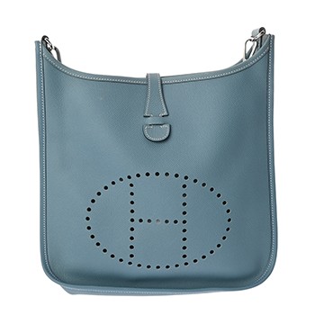 エルメス エヴリン2 GM ブルージーン ヴォーエプソン レディース バッグ 【bag】