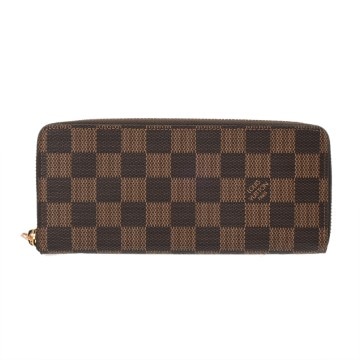 ルイヴィトン ダミエ ポルトフォイユ クレマンス ローズバレリーヌ N41626 ダミエキャンバス レディース 財布 【purse】