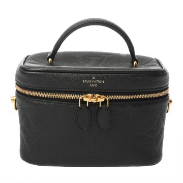 ルイヴィトン ヴァニティ PM 2WAY ノワール M45598 レザー レディース バッグ 【bag】