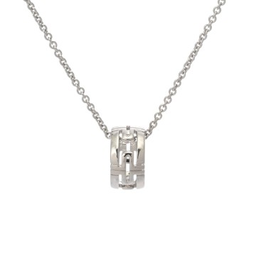 ブルガリ パレンテシ ネックレス K18ホワイトゴールド WG レディース ジュエリー 【jewelry】