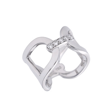 セリーヌ ダイヤリング #11 K18ホワイトゴールド WG レディース ジュエリー 【jewelry】