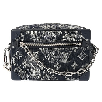 ルイヴィトン モノグラムタペストリー ソフトトランク ブルー M80033 キャンバス レディース バッグ 【bag】