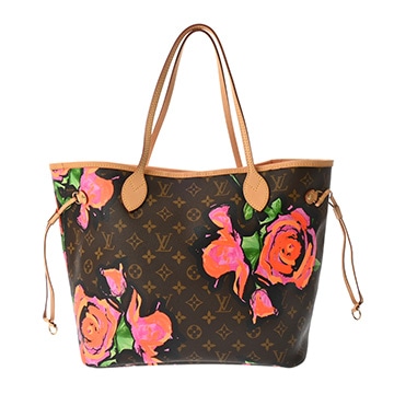 ルイヴィトン モノグラムローズ ネヴァーフルMM ブラウン M48613 モノグラムキャンバス レディース バッグ 【bag】