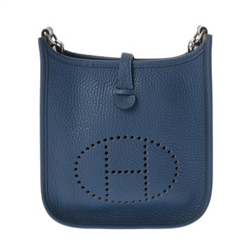 エルメス エヴリン TPM アマゾン ブルーアガット トリヨンクレマンス レディース バッグ 【bag】