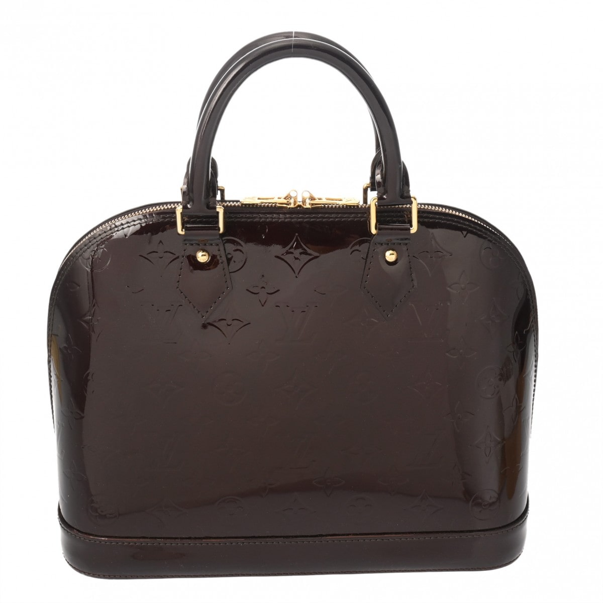 ルイヴィトン モノグラムヴェルニ アルマ PM アマラント M91611 モノグラムヴェルニ レディース バッグ 【bag】