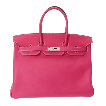 エルメス バーキン 35 ローズディリアン ヴォーエプソン ユニセックス バッグ 【bag】