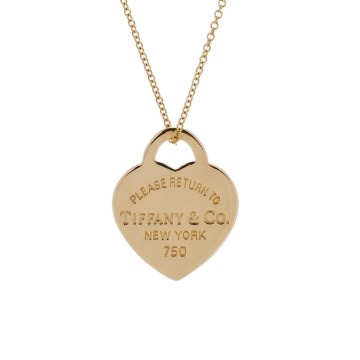 ティファニー リターントゥハート ネックレス K18イエローゴールド YG レディース ジュエリー 【jewelry】