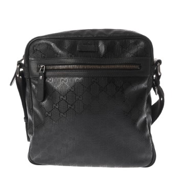 グッチ GGインプリメ ブラック 201448 PVC ユニセックス バッグ 【bag】