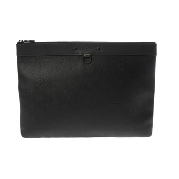 ルイヴィトン モノグラムシャドウ ポシェット ディスカバリー ブラック M62903 レザー メンズ バッグ 【bag】