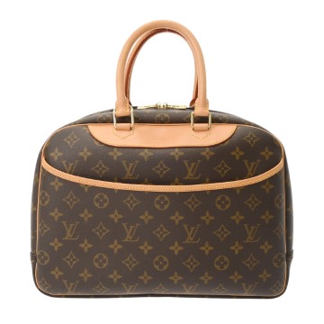 ルイヴィトン モノグラム ドーヴィル ブラウン M47270 モノグラムキャンバス レディース バッグ 【bag】