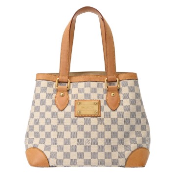 ルイヴィトン ダミエアズール ハムステッド PM ホワイト N51207 ダミエアズールキャンバス レディース バッグ 【bag】