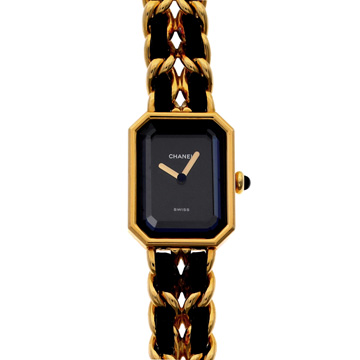 シャネル プルミエール Lサイズ H0001 ブラック レディース 時計 【wristwatch】