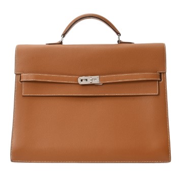エルメス ケリー デペッシュ 34 ゴールド ヴォーエプソン メンズ バッグ 【bag】