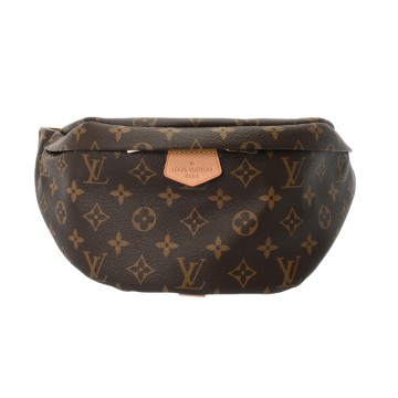 ルイヴィトン モノグラム バムバッグ ブラウン M43644 モノグラムキャンバス メンズ バッグ 【bag】