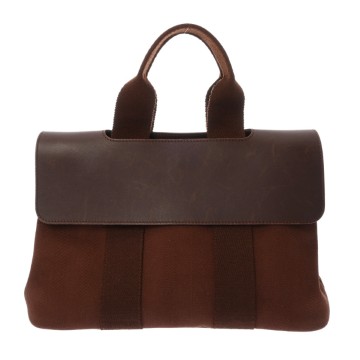 エルメス ヴァルパライソ PM ブラウン トワルシェブロン/ヴォーグミ レディース バッグ 【bag】