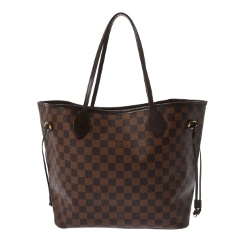 ルイヴィトン ダミエ ネヴァーフル MM ブラウン N51105 ダミエキャンバス レディース バッグ 【bag】