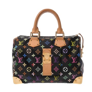 ルイヴィトン マルチカラー スピーディ 30 ノワール M92642 モノグラムマルチカラー レディース バッグ 【bag】