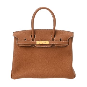 エルメス バーキン 30 ゴールド トゴ レディース バッグ 【bag】