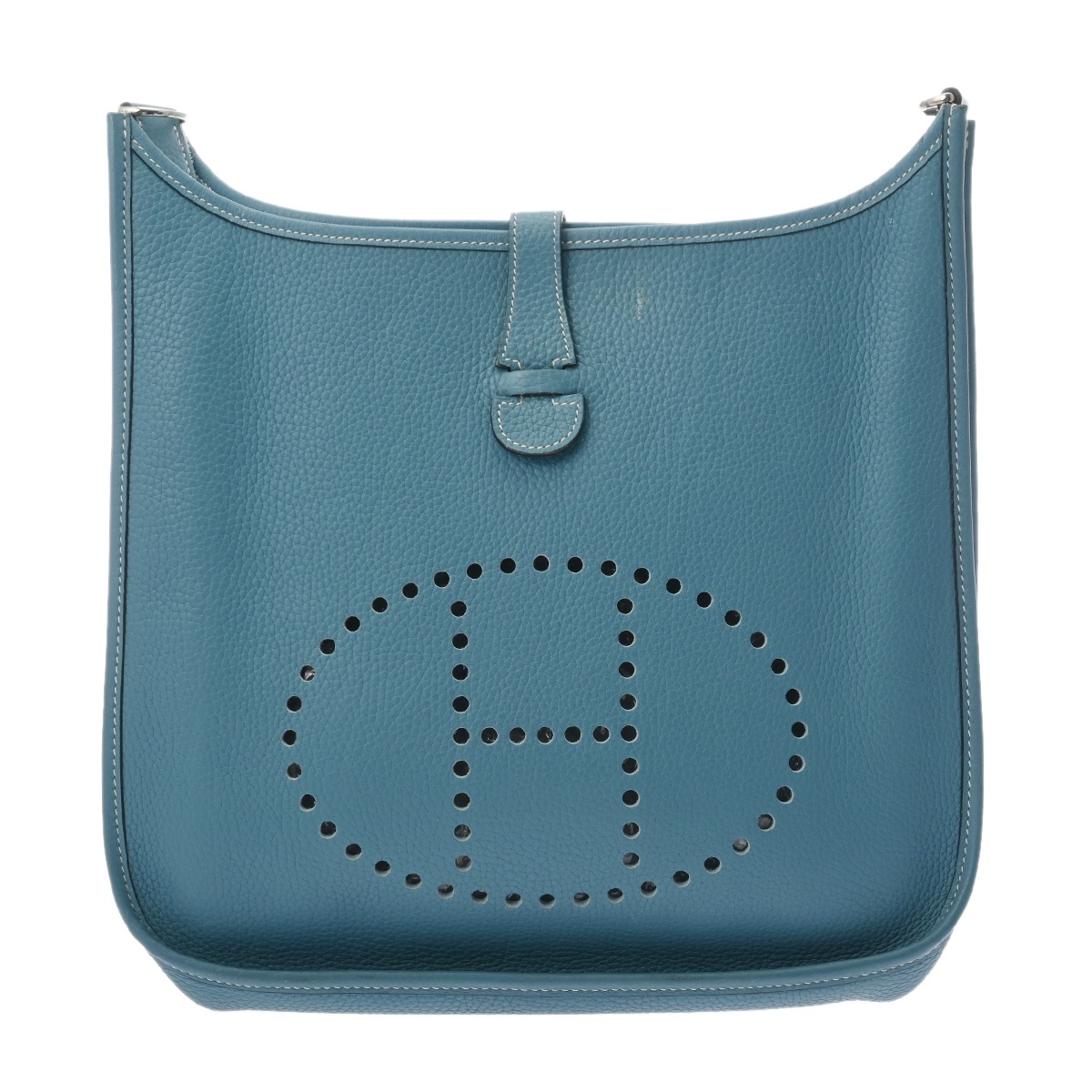 エルメス エヴリン GM ブルージーン トリヨンクレマンス レディース バッグ 【bag】