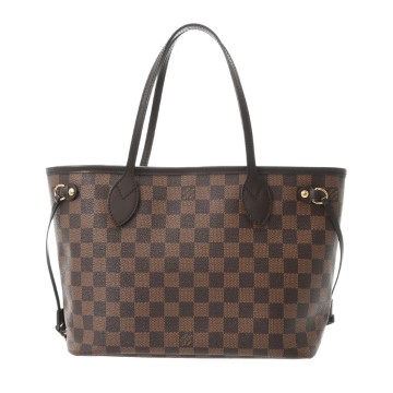 ルイヴィトン ダミエ ネヴァーフル PM  ブラウン N40600 ダミエキャンバス レディース バッグ 【bag】