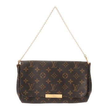 ルイヴィトン モノグラム フェイボリット MM ブラウン M40718 モノグラムキャンバス レディース バッグ 【bag】