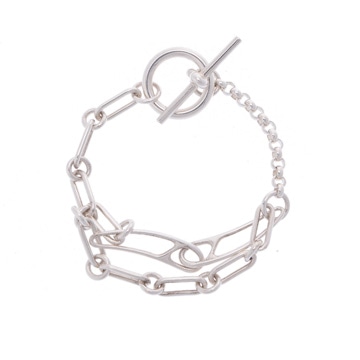 エルメス シェーヌダンクル パンク シルバー925 ユニセックス ジュエリー 【jewelry】