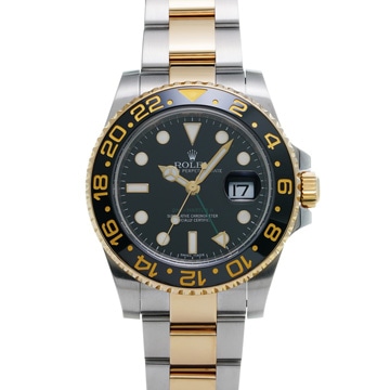ロレックス GMTマスターII スティックダイヤル 116713LN ブラック メンズ 時計 【wristwatch】