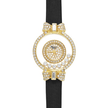 ショパール ハッピーダイヤモンド リボン 全面ダイヤ 20/5020 ダイヤモンド レディース 時計 【wristwatch】