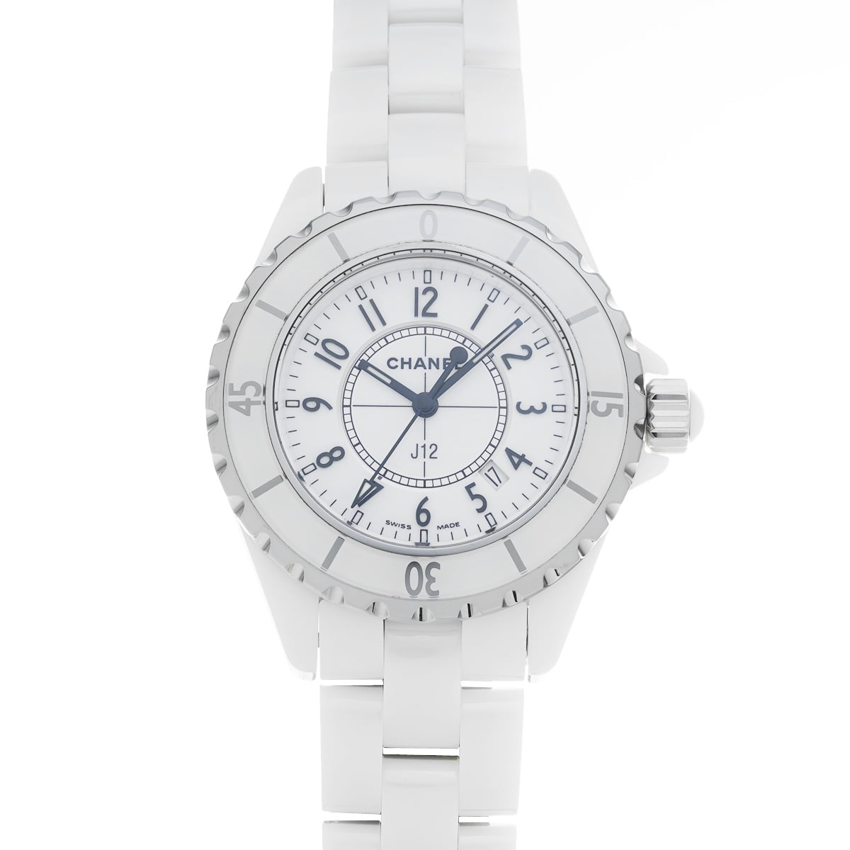シャネル J12 33mm H0968 ホワイト レディース 時計 【wristwatch】