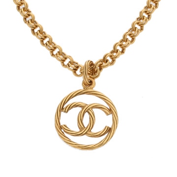 シャネル ココマーク ヴィンテージ 93年モデル ゴールド金具 GP レディース ジュエリー 【jewelry】