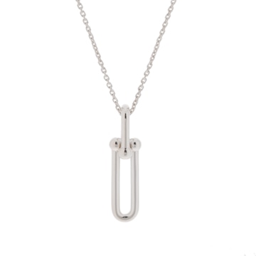 ティファニー ハードウェア リンクネックレス シルバー925 ユニセックス ジュエリー 【jewelry】