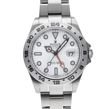 ロレックス エクスプローラーII 216570 ホワイト メンズ 時計 【wristwatch】