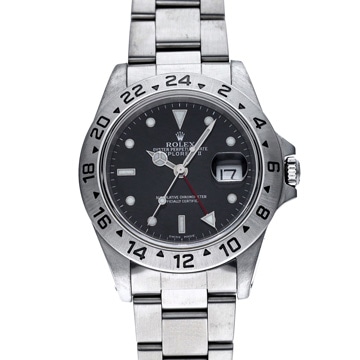 ロレックス エクスプローラーII 16570 ブラック メンズ 時計 【wristwatch】