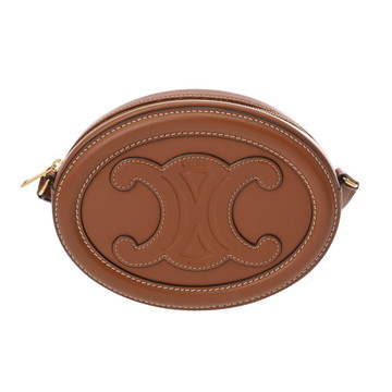 セリーヌ キュイルトリオンフ オーバルパース タン カーフ レディース バッグ 【bag】