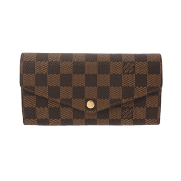 ルイヴィトン ダミエ ポルトフォイユ サラ ブラウン N63209 ダミエキャンバス ユニセックス 財布 【purse】